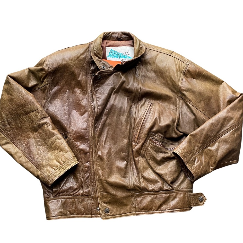 Vintage leather jacket